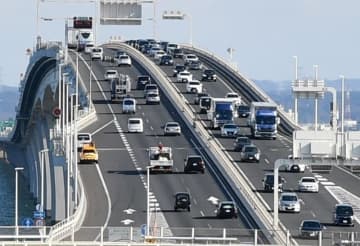 アクアライン6車線化要望へ　熊谷知事　トンネル3本目「可能」　渋滞緩和策で
