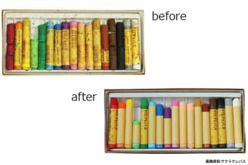 汚れたクレヨン・クレパス、「身近なもの」を使うだけできれいに…　サクラクレパス推奨の方法が最高