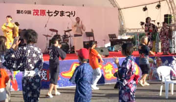 キラキラりんりん♪　茂原に新音頭「もばら星おどり」誕生　軽音楽協会、茂原七夕まつりで披露