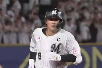 ロッテ・中村奨吾が2年連続2桁HR　メルセデスは6回3安打2失点で今季4勝目