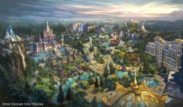 ディズニーシー新エリア　詳細を発表　東京限定「アナ雪」のアトラクションやホテル　来春開業「ファンタジースプリングス」　「ピーター・パン」など3作品題材に