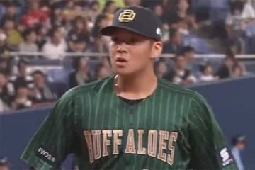 オリ山下舜平大、自己最速160キロ計測　恐ろしき21歳に場内騒然…159キロを更新