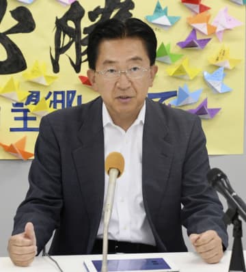 岩手知事「野党連携支持される」　5選から一夜、小沢氏念頭に