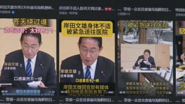 「岸田首相が緊急入院」ウソ投稿　カメ死骸に「核汚染水で...」　処理水めぐり“フェイク動画”拡散
