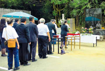 福田村事件から100年　節目の日に鎮魂の祈り　野田で慰霊式　交流会に野田市と柏市の職員も参加