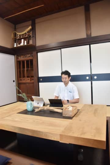 南房での多様な働き方PR　ワーケーション施設次々　熊谷知事も「棚田オフィス」体験