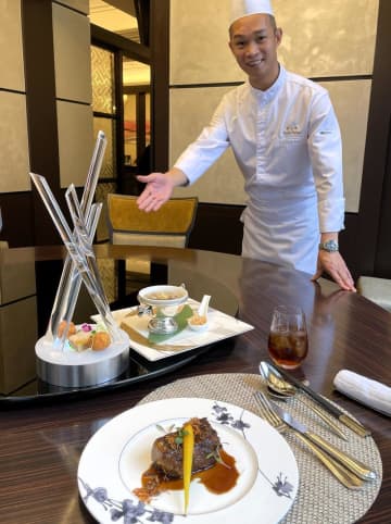 紹興酒風味のフォアグラマリネ、宮廷スープ…　ミシュランシェフが中国料理特別コース　浦安ヒルトン東京ベイ　17日までの期間限定