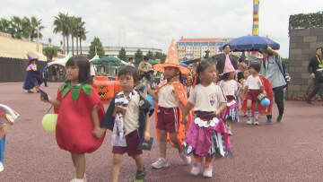         レゴランドのハロウィン　一足お先に子どもが体験　名古屋・港区      