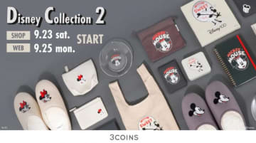 3COINS「ディズニー100」の新作グッズ出るよ～。可愛いアイテムが揃いすぎて大人買い確定。