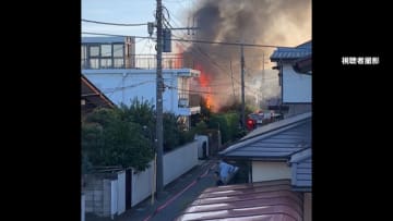 火元の住宅から1人の遺体　60代の妻と連絡がとれず　千葉市