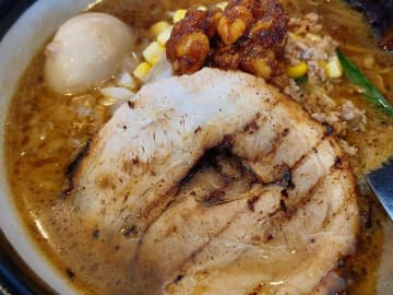 【中毒性あり！】味噌ラーメン日月堂でこってり極旨ラーメンを堪能＠南流山