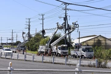 【速報】千葉県内580軒停電　勝浦、大多喜、睦沢の3市町