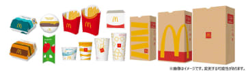 マクドナルドが約70種類のパッケージデザインが6年ぶりにリニューアル! どのデザインが記憶に残ってる？ パッケージの変遷も