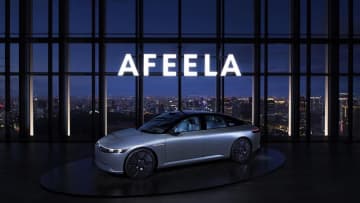 ソニーホンダ、次世代EV「AFEELA Prototype」初披露　アプリ・サービス開放