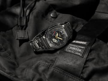 G-SHOCK×PORTER、“八角形のバッグ”がセットのコラボモデル