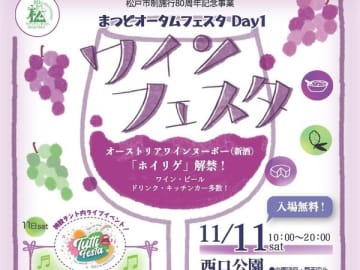 11/11（土）～13（月）まつどオータムフェスタ