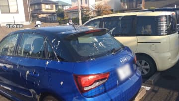 【独自】大量の液体を車に...剥離剤か 去年にも... 同一犯の可能性　車6台被害で警察捜査中