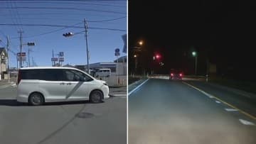 【独自】「悪いやつじゃ」危険な追い越しと猛スピードで信号無視　富山と千葉の無謀運転がドラレコに　