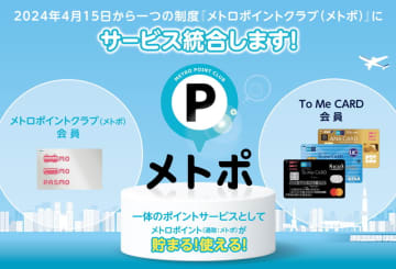 東京メトロ、PASMOとTo Me CARDのポイントサービス統合