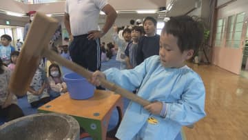         日本の食文化を知ろう！子どもたちが「餅つき」や「かつお節削り」に挑戦【愛媛】      