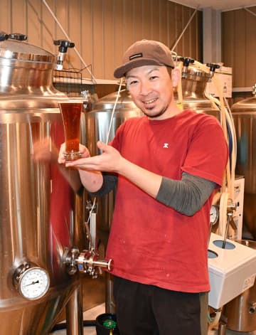 香取産サツマイモと蜂蜜で作ったビール　飲みやすい甘さと香り　限定350本