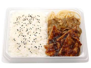 味噌の風味が効いた豚ロース生姜焼きと、甘い味付けの豚バラ生姜焼きの2種類の味わいが楽しめるお弁当が税込496円! セブン‐イレブンが「2種盛り豚生姜焼き弁当」を発売