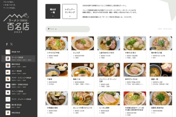 食べログ ラーメン 百名店 2023発表！「OSAKA」新設でTOKYO/EAST/WEST計400店が選出