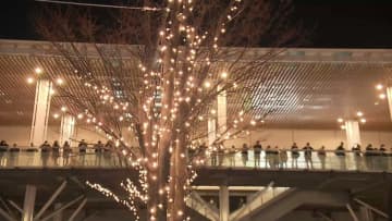         新潟の冬を彩る「ＮＩＩＧＡＴＡ 光のページェント」の点灯式　クリスマスまで約２週間　 《新潟》      