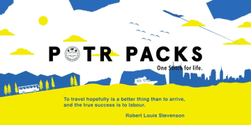 吉田カバン、トラベルシリーズ「POTR PACKS」　バッグやパッキングキット