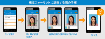 DNP、証明写真機「Ki-Re-i」アプリにパスポート写真用フォーマット