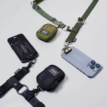 PORTER、iPhone 15 Proを斜め掛けできる「ショルダー・エア・ジャケット」