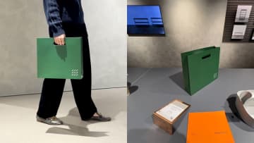 イトーキ、ファイルボックスとして再利用できる手提げ袋