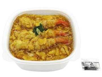 海老天3本をだしを効かせた割下と玉子でとじた! セブン‐イレブンが「お出汁のきいた海老天とじ丼」を明日4日(木)発売
