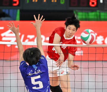 【速報】習志野、男女で3回戦へ　春の高校バレー