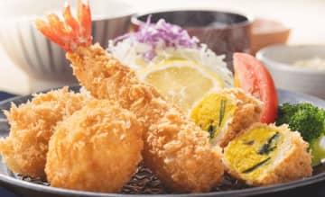 大戸屋史上最大級の「海老フライ」は一食の価値あり! 「北海道産帆立」と「すけそう鱈」のフライ、大戸屋名物「かぼちゃコロッケ」が一度に味わえる「贅沢ミックスフライ定食」、大戸屋が明日6日(土)から3万⾷限定販売