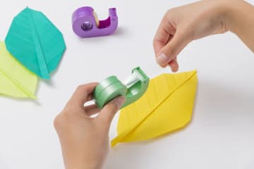まっすぐ切れるセロテープ、環境配慮の“グリーンナノ”カッター