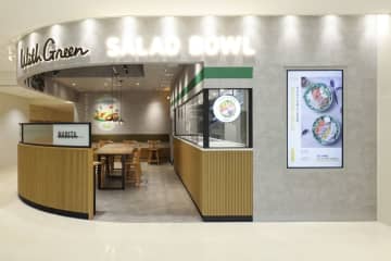 千葉に初出店！　“主食”として味わえるサラダ専門店　「WithGreen　成田空港第1ターミナル店」オープン