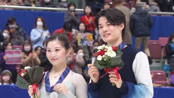結成1年目の“あずしん”田中梓沙・西山真瑚組。全日本の表彰台にのぼったカップルが四大陸選手権に出場