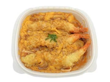 海老天を3本を玉子でとじたお弁当が税込648円! セブン‐イレブンが「お出汁が香る海老天とじ丼」を発売