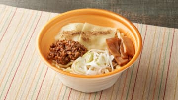 ファミマ、煮干しラーメンの名店「ラーメン凪」監修の「ガッチリ！煮干混ぜ麺」発売