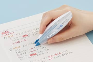 コクヨ「キャンパス ノートのための修正テープ」にスリムなペン型