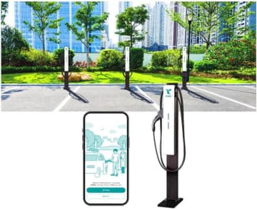 中部電力、無料で設置できる法人向けEV充電「treev」