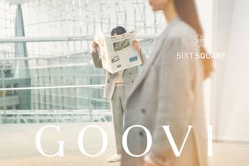 スーツスクエア、ドレスカジュアルの新ブランド「GOOVI」