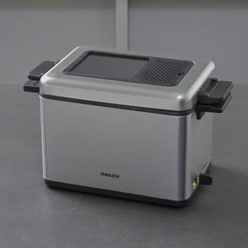 山善から電気フライヤー　家庭で手軽に、できたての揚げ物を楽しめる