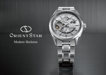 Orient Star、モダンスケルトンに3つの新色
