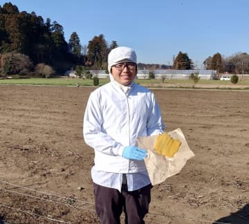 賞味期限は15分　鮮度で勝負「生干し芋」　市原・やます、農場で販売