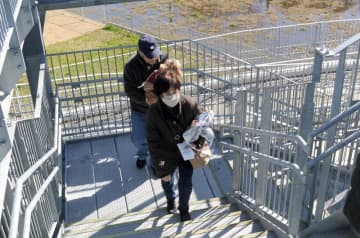大津波想定、住民が避難経路確認　大網白里市、6年ぶり単独訓練　千葉東方沖で地震相次ぐ中
