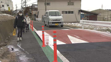 「車が速くて、ひかれそうに」“危険な通学路”に「ハンプ」スピード抑制に　子どもの安全守る「10cmの段差」　