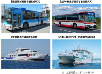 八重山エリアでタッチ決済乗船・乗車に対応　石垣港や竹富島など