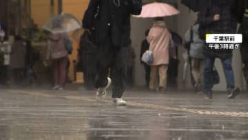 【中継】列島に“春の嵐”　関東でも警報級の大雨・暴風の恐れ　既に千葉県に暴風警報・波浪警報など
